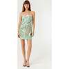 Women's Caspian Sequin Spaghetti Stap Mini Dress, Gem Wave - Dresses - 2