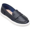 Malta Loafer, Blue - Loafers - 1 - thumbnail