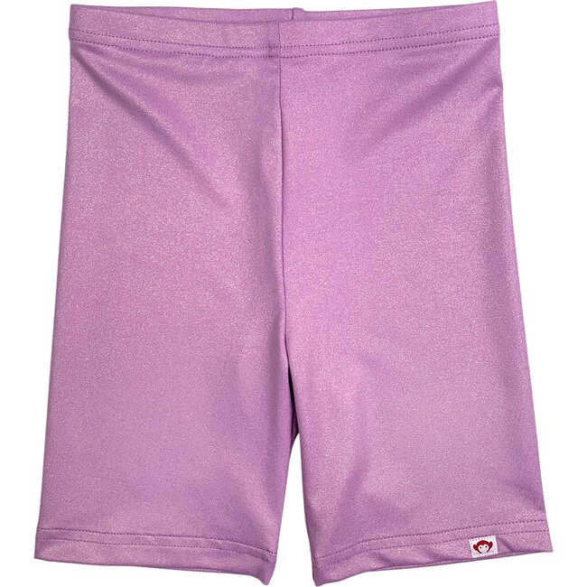 Sporty Bike Shorts, Sparkle Lavender