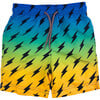 Mid Length Swim Trunks, Lightning - Swim Trunks - 1 - thumbnail