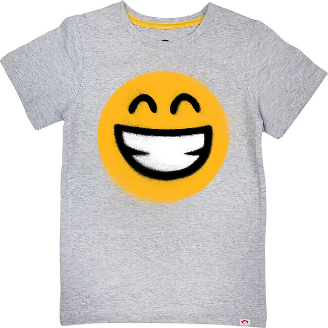Graphic Short Sleeve Tee, Keep Smiling