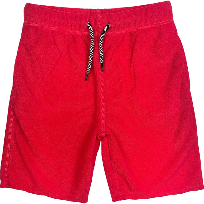 Camp Drawstring Shorts, True Red