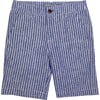 Flat-Front Trouser Short, Cabana Stripe - Shorts - 1 - thumbnail