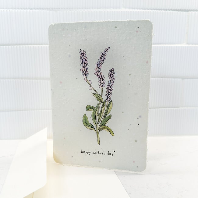 Plantable Lavender Happy Mother's Day Card - Paper Goods - 2