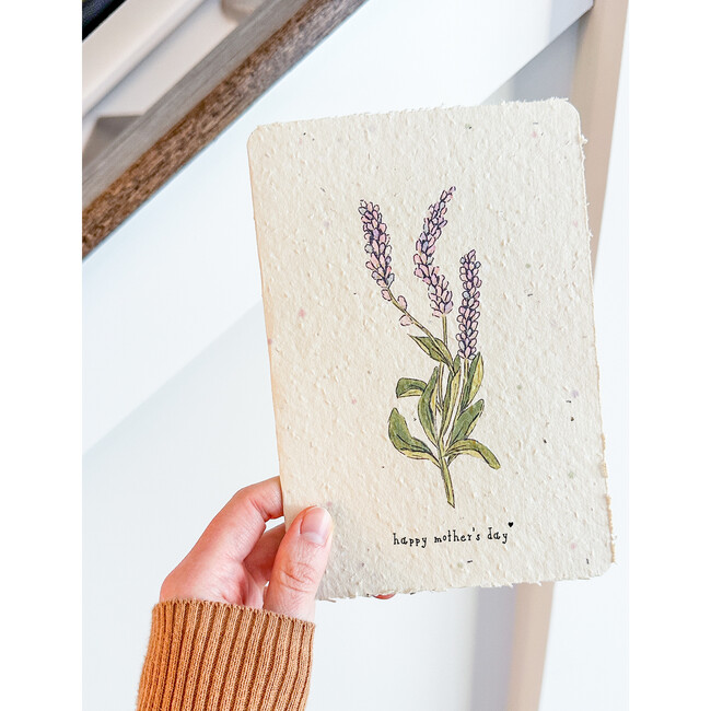 Plantable Lavender Happy Mother's Day Card - Paper Goods - 3