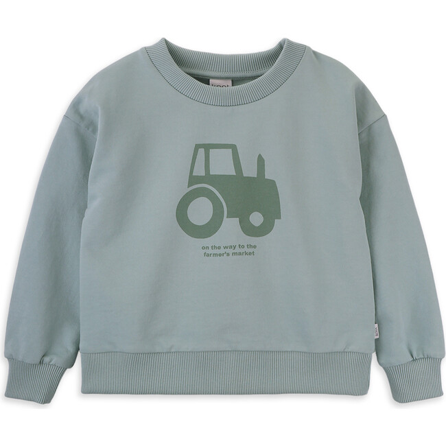 Farmers sweatshirt for boy in cotton