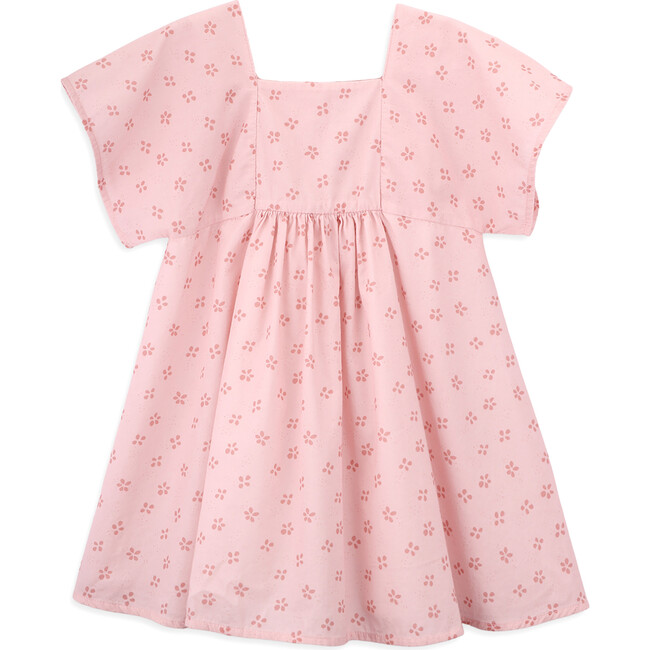 Lucille dress for girl in cotton
