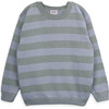 Neo Stripes knitted sweater for boy in organic cotton - Sweaters - 1 - thumbnail