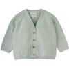 Nico knitted cardigan for baby in organic cotton - Cardigans - 1 - thumbnail