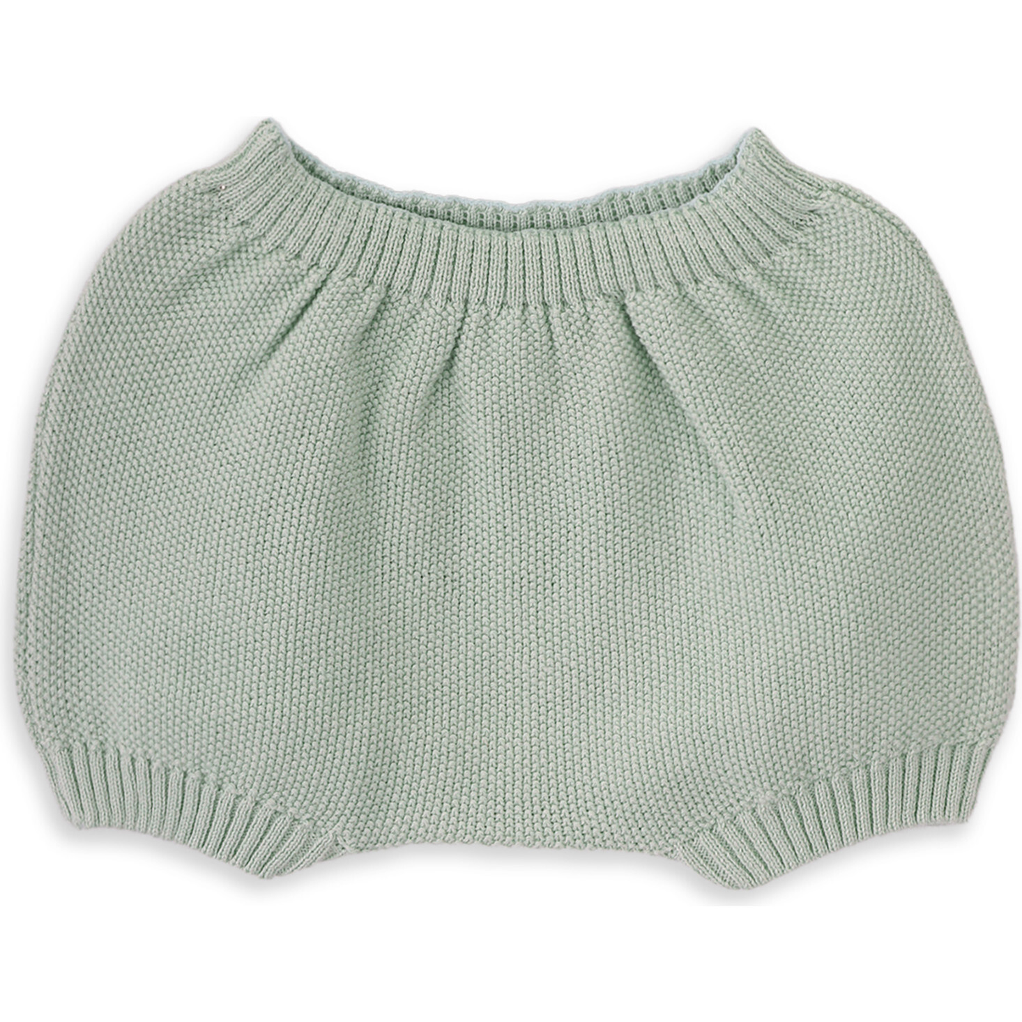 Carmel knitted bloomers for baby in organic cotton - Bloomers - 1