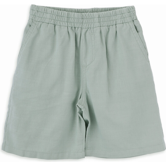 Julien shorts for boy in cotton, color green