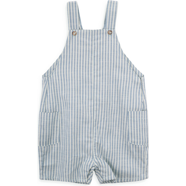 Stevie short overalls for baby in cotton