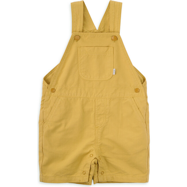 Cooper short overalls for baby in cotton twill