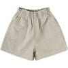 Isla shorts for girl in cotton twill - Shorts - 1 - thumbnail