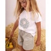 Isla shorts for girl in cotton twill - Shorts - 2