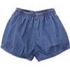 Liz bloomers for baby girl in denim - Shorts - 1 - thumbnail