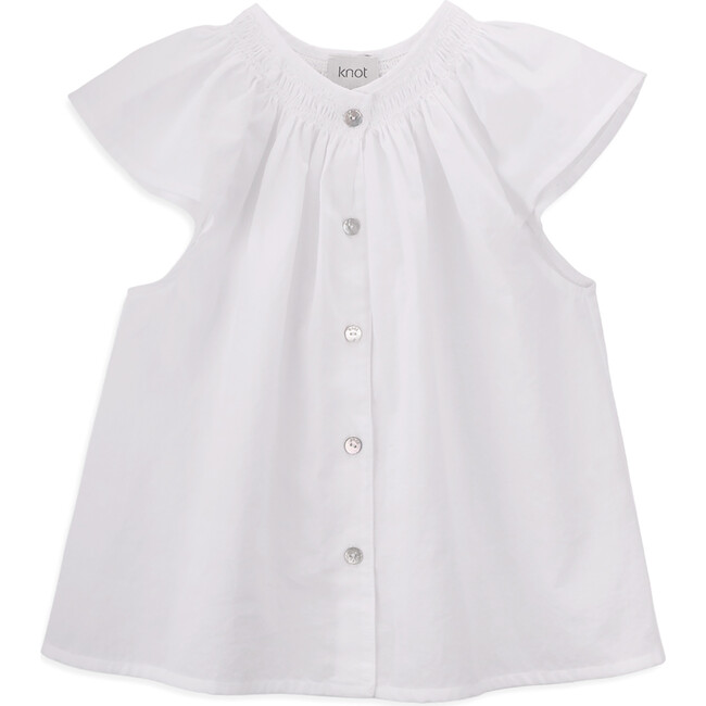 Elissa blouse for girl in cotton