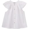 Elissa blouse for girl in cotton - Blouses - 1 - thumbnail