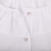 Alma blouse for girl in cotton, white - Blouses - 3