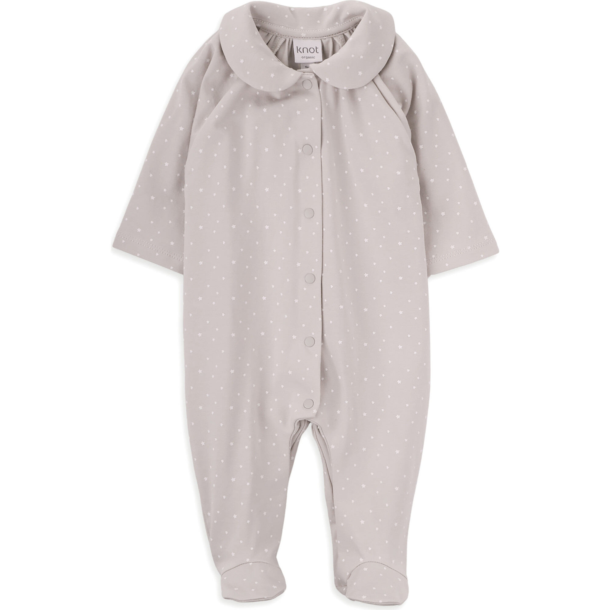 Shine babygrow for newborn in organic cotton - Footie Pajamas - 1