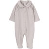 Shine babygrow for newborn in organic cotton - Footie Pajamas - 1 - thumbnail