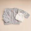 Popcorn Cardigan, Bowie Grey - Cardigans - 2