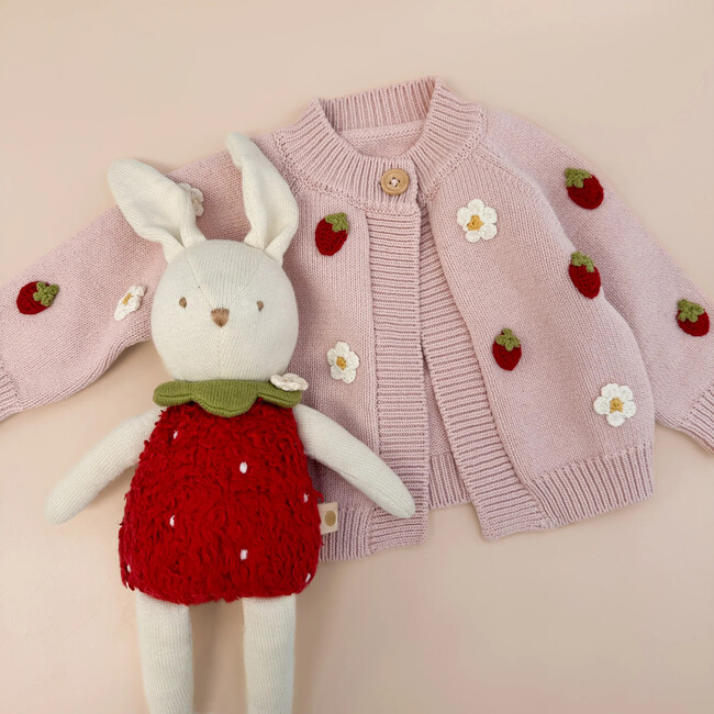 Bailey Bunny Strawberry Doll - Plush - 4