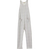 Swordfish Disty Print Jumpsuit, Ecru - Jumpsuits - 1 - thumbnail