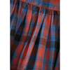 Cumin Tartan A-Line Skirt, Red & Blue - Skirts - 3