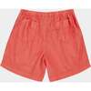 Apium Cotton Loose Shorts, Coral - Shorts - 2