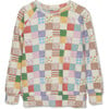 Multi Quilt Sweatshirt, multi quilt - Sweatshirts - 1 - thumbnail