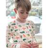 The Organic Long Sleeve Pajama Set, Down Under - Pajamas - 3