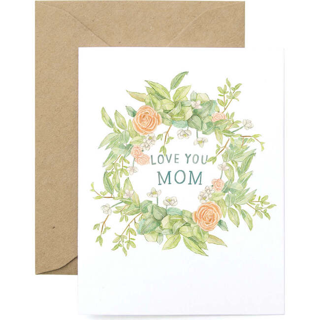 Love You Mom Mother's Day Greeting Card