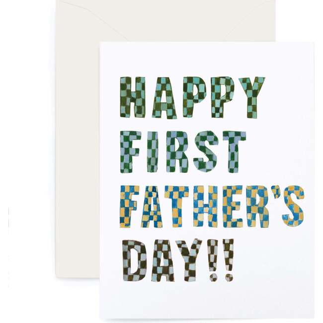 First Father's Day Greeting Card