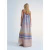 Women's Sunset Print Sleeveless Maxi Dress, Multicolors - Dresses - 3