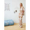 Women's Desert Floral Print Wide Leg Pant, Sequoia - Pants - 4