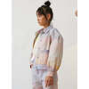 Sunset Print Denim Jacket, Multicolors - Jackets - 3