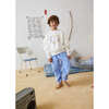Ontario Print Ribbed Cuff Jogging, Lake Tahoe - Sweatpants - 2