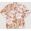 Women's Desert Floral Print Shirt, Sequoia - Shirts - 1 - thumbnail