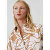 Women's Desert Floral Print Shirt, Sequoia - Shirts - 2