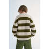 Myra Knit Stripes Oversized Jumper, Natural & Yosemite - Sweaters - 6