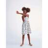 Rancho Hibiscus Print Dress, Cream - Dresses - 2