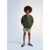 Joshua Dual Zipped Ribbed Cuff Bomber, Yosemite - Jackets - 2