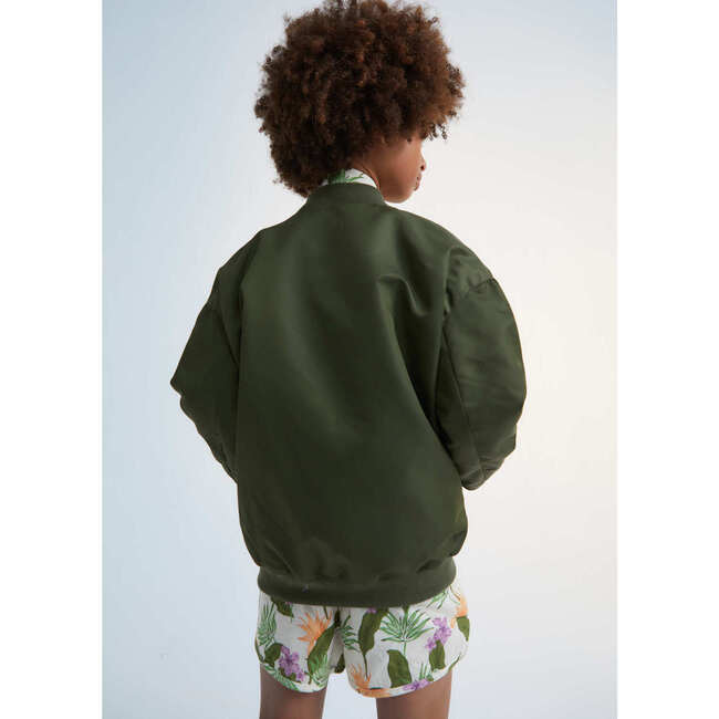 Joshua Dual Zipped Ribbed Cuff Bomber, Yosemite - Jackets - 3