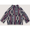 Echo Jacquard-On-Embroidery Print Jacket, Navy - Jackets - 4