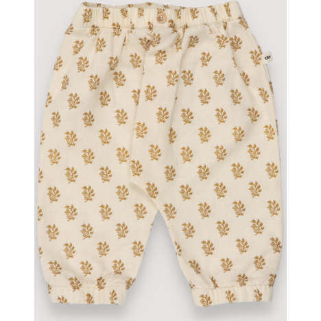 Baby Miracle All-Over Block-Print Pant, Mustard