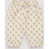 Baby Miracle All-Over Block-Print Pant, Mustard - Pants - 2