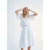 Abbott Swiss Embroidered Blouse, White - Blouses - 2