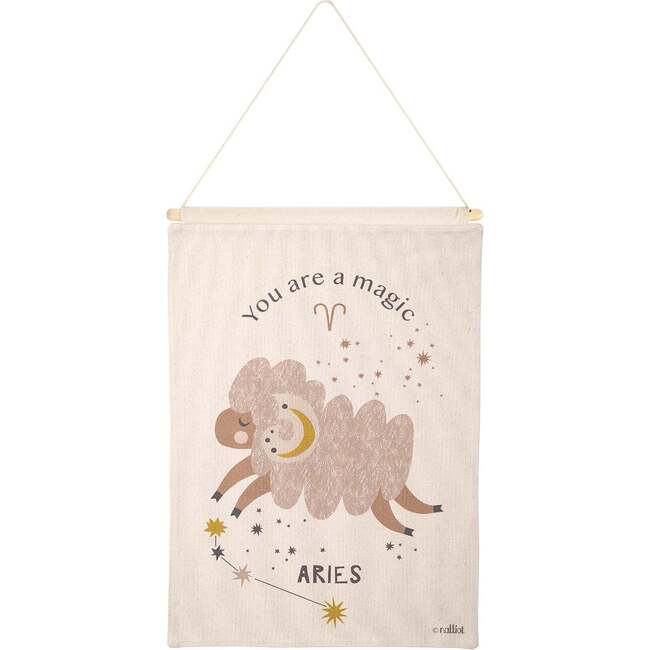 Zodiac Sign Wall Hanging, Little Aries