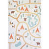 Vinyl Print Rectangular Play Rug, Super Western - Rugs - 1 - thumbnail